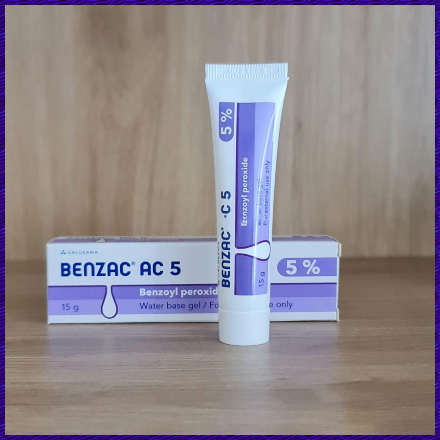 [HÀNG CHÍNH HÃNG]Gel Galderma Benzac AC 5 5% Ngừa Mụn, Giúp Làm Thoáng Lỗ Chân Lông Galderma Benzac AC 5 5% - 15g