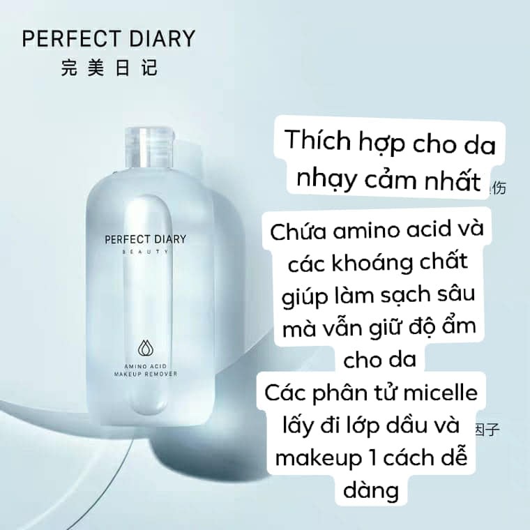 ( CÓ SẴN) Tẩy trang Perfect Diary GOM SALE 11/11 GIÁ TỐT NHẤT THỊ TRƯỜNG