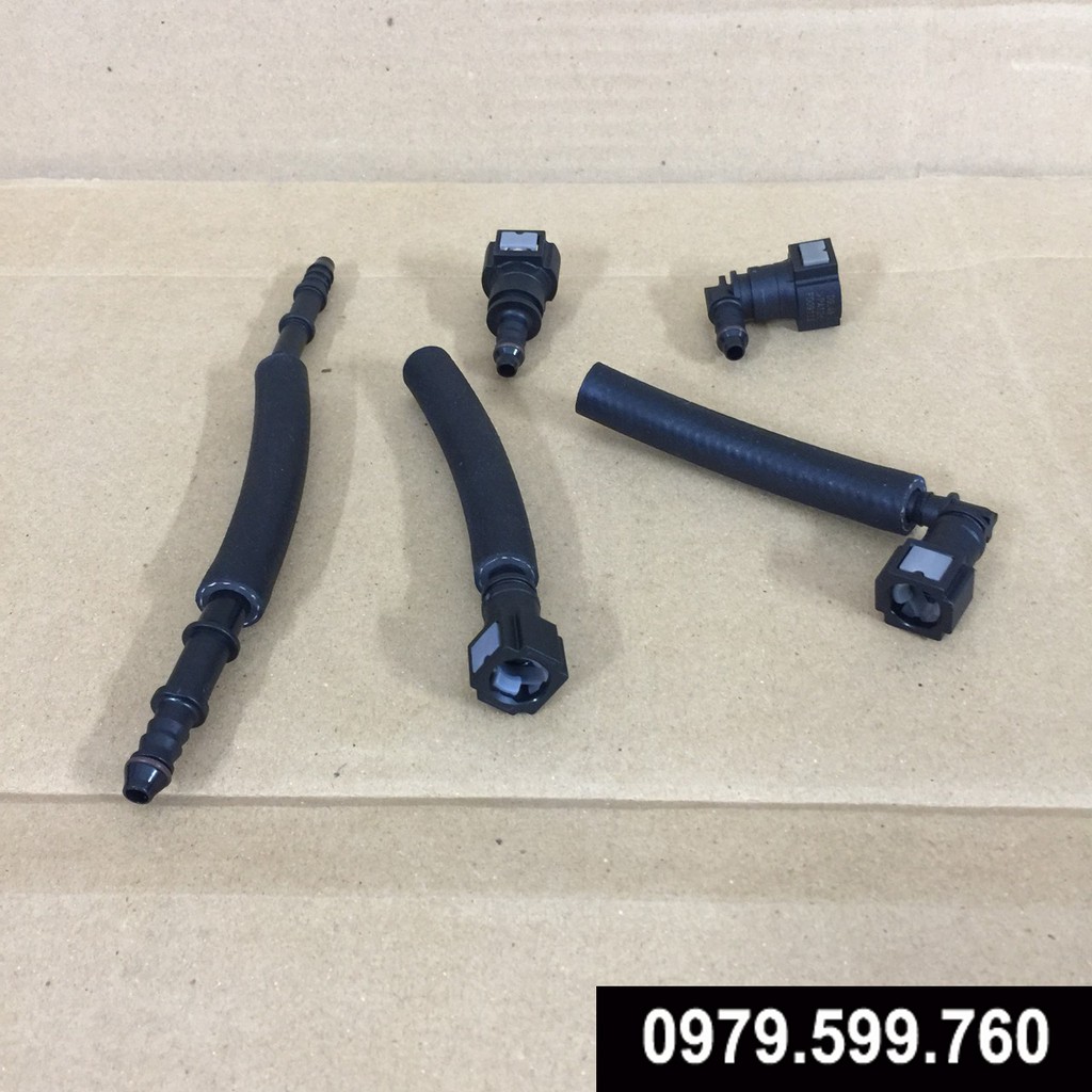 Bộ cút nối nhanh đầu ống bơm nhiên liệu xăng 9 chi tiết