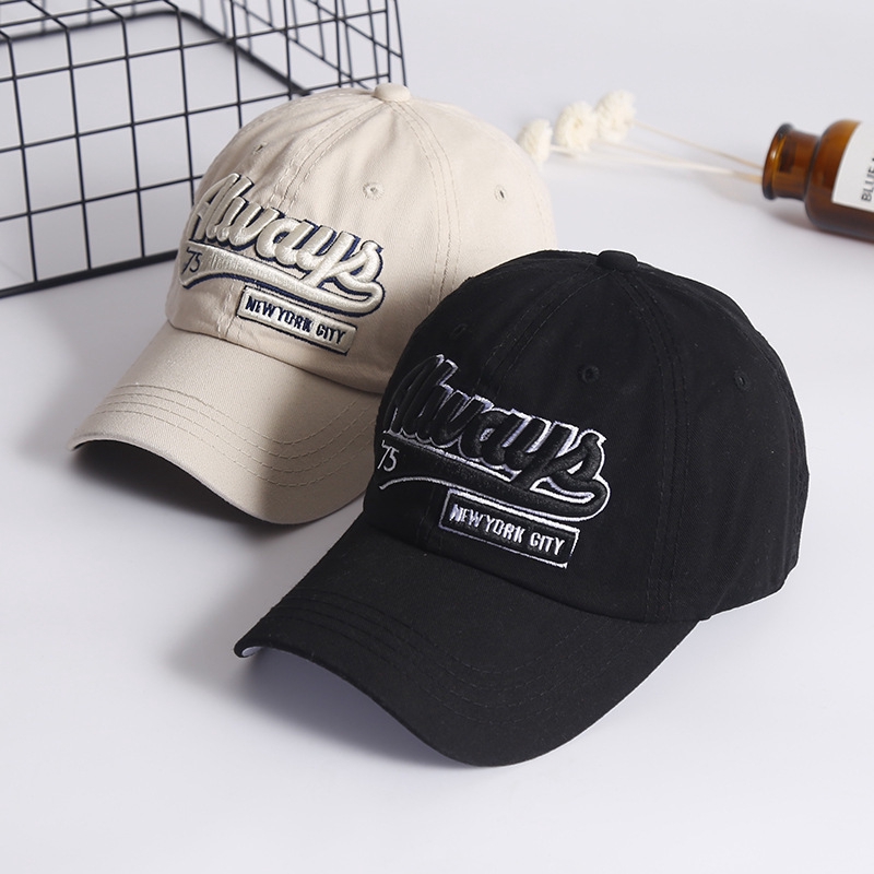 Mũ Lưỡi Trai LINJW Thiết Kế Phong Cách Hàn Quốc