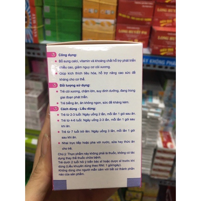 Cốm cansua3+ bổ sung vitamin và khoáng chất cho trẻ (hộp 14 gói ) | BigBuy360 - bigbuy360.vn