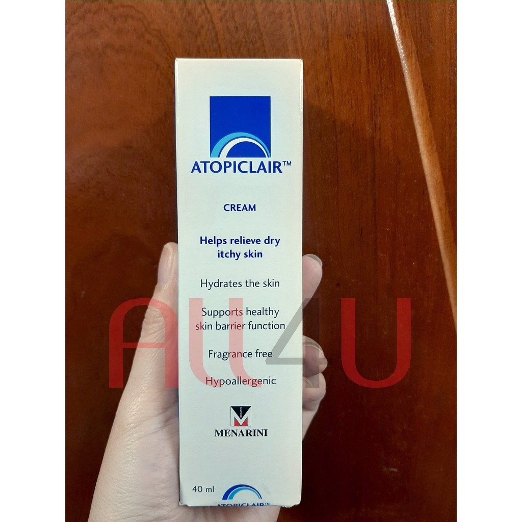 [TEM CTY] ATOPICLAIR Cream Helps Relieve Dry Itchy Skin 40mL - Kem Dưỡng Ẩm Da, Giảm Ngứa, Khô Rát.