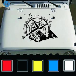 Decal dán xe hơi hình la bàn