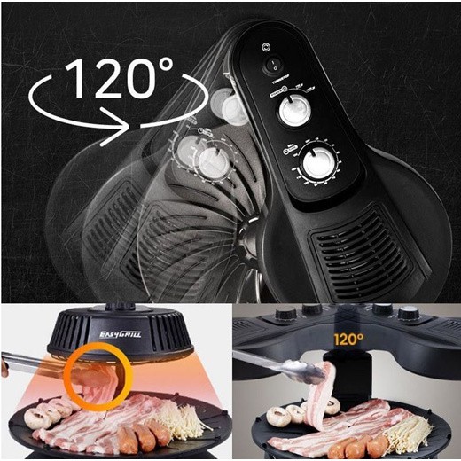 BẾP NƯỚNG HỒNG NGOẠI ĐA NĂNG Easy Grill Korea Magic Cook infrared Electric Grill One-touch CR-04K