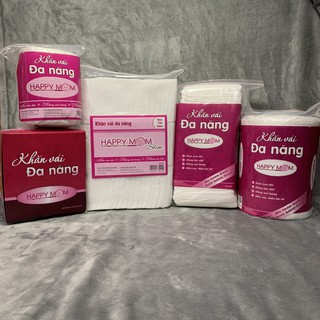 Khăn Vải Khô Đa Năng HappyMom - Khăn vải khô  cho bé ( 180 - 270 tờ ) | 3A Store |