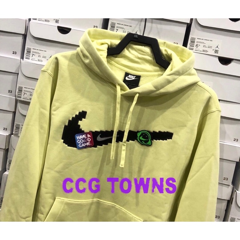 Áo Hoodie Nike Have A Good Game thêu logo Nike đính huy hiệu
