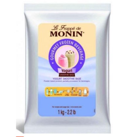 Bột Frappe Monin đầy đủ hương vi bịch 1kg. Hàng công ty có sẵn giao hàng ngay