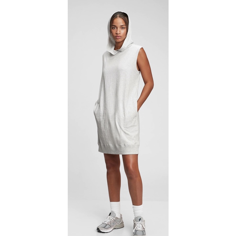 Đầm oversize hoodie có nón có túi sườn chữ A dáng suôn form rộng nhuộm mùa hè giá rẻ