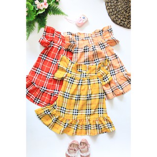 Đầm form A xòe tay loe -3180