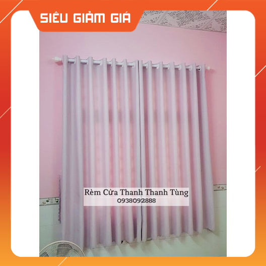 Rèm cửa, màn cửa gấm chống nắng cao cấp, cản sáng, may theo yêu cầu