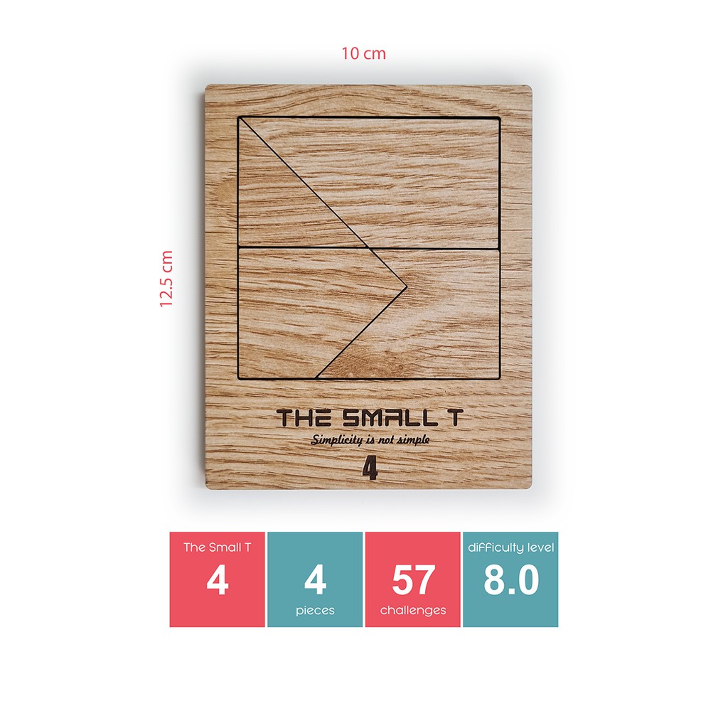 Đồ chơi gỗ - The Small T 4 MDF