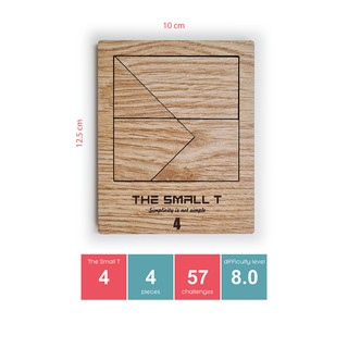 Đồ chơi gỗ - The Small T 4 MDF
