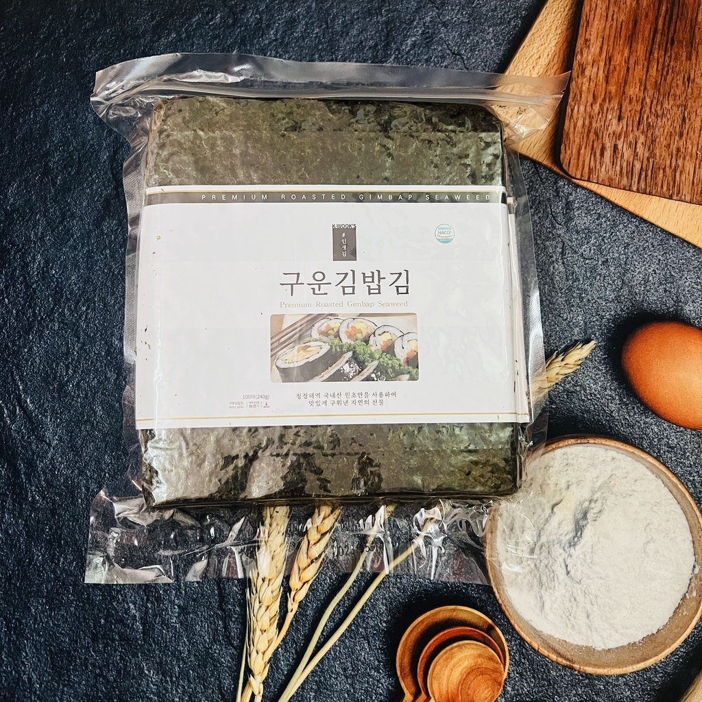 RONG BIỂN CUỘN CƠM/ KIMBAP 100 LÁ K- WOOK'S