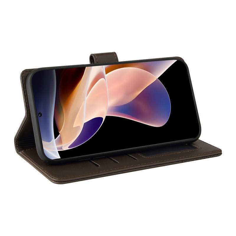 Bao da điện thoại có vân trang trí dành cho điện thoại Redmi Note 11 10 9 Pro 9T 10s 9s 8 Pro Poco M3 Pro