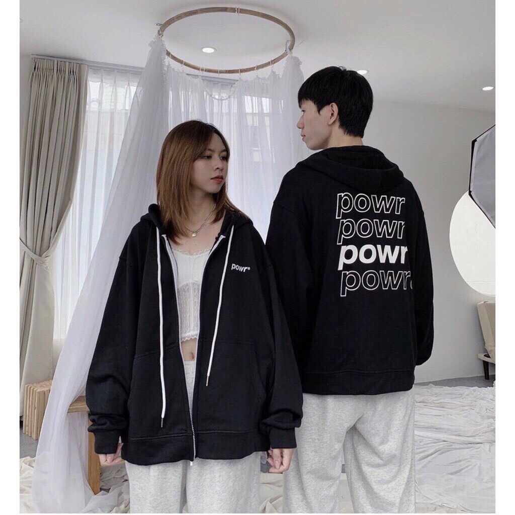 Hoddie Nỉ DÂY KÉO POWER? | BigBuy360 - bigbuy360.vn