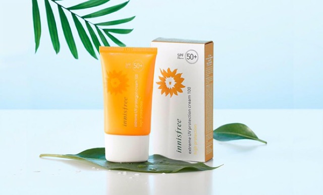 Kem chống nắng Innisfree chính hãng date 02/2022