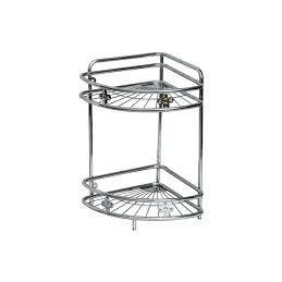 kệ góc inox 2 tầng