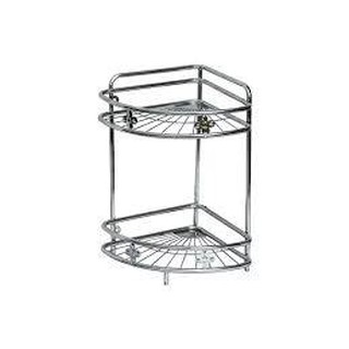 Kệ góc inox 2 tầng