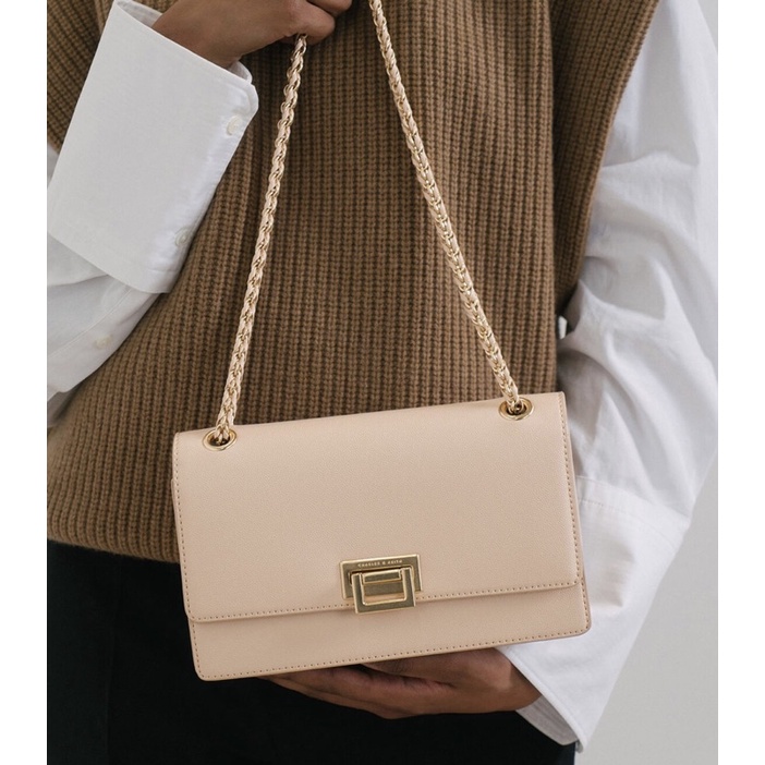 CNK TÚI XÁCH KHÓA GẬP KÈM TÚI HÃNG CÓ ẢNH THẬT BAO CHẤT DA ĐẸP SALE 07/07