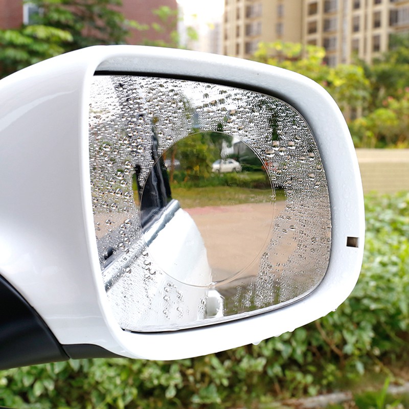 Tấm phim dán kính chiếu hậu chống sương mù/nước mưa tiện dụng cho xe hơi