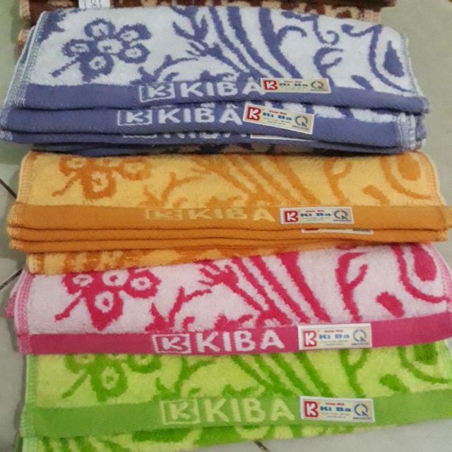 Khăn mặt K Ki Ba 100%coton size 28cmx48cm