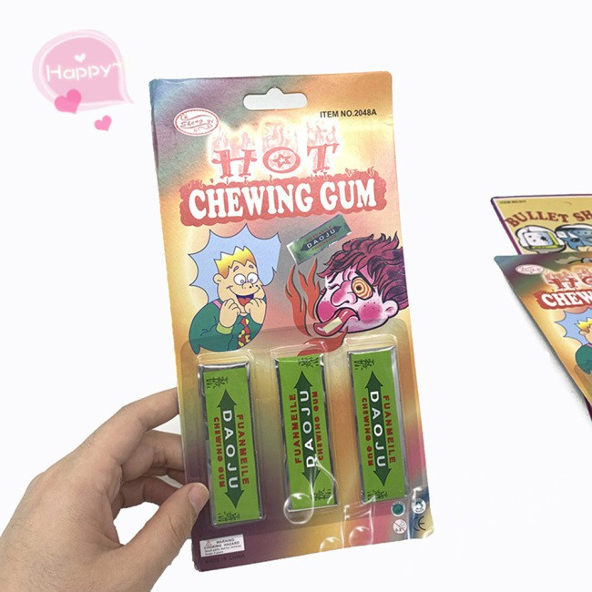 Candy Vomiting Blood Gum Frightening Prop Toy Spoof Creative  Gum Chewing Trick  