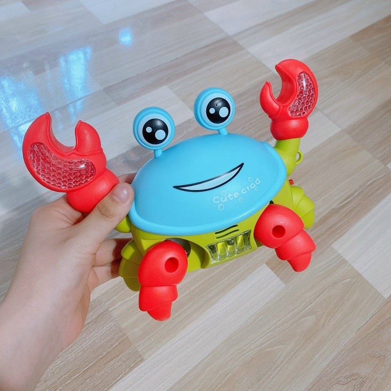 Đồ chơi trẻ em con cua phát nhạc chạy pin cho bé