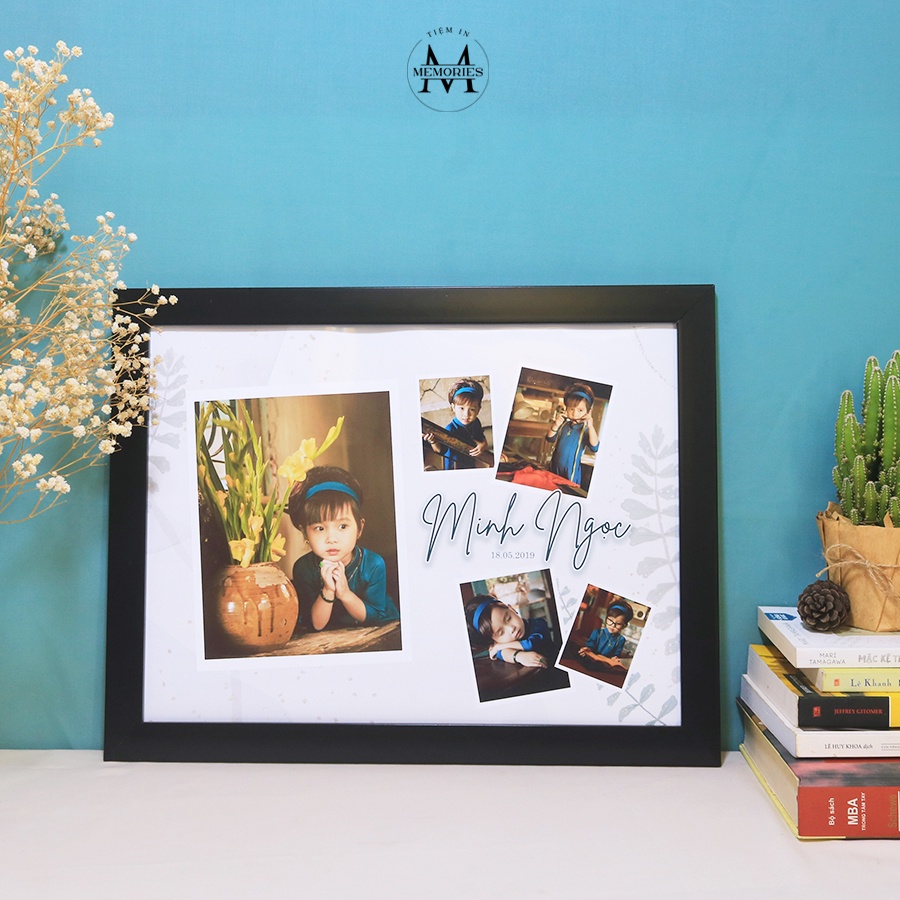 In Ảnh Cho Bé, In Hình Theo Yêu Cầu - Mẫu D, Kèm Ghi Chú Theo Yêu Cầu - Tiệm in Memories