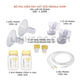Bộ phụ kiện máy hút sữa