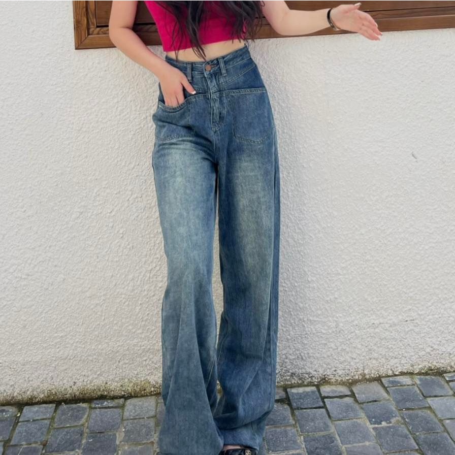 Quần jean suông cao cấp QC loại 1