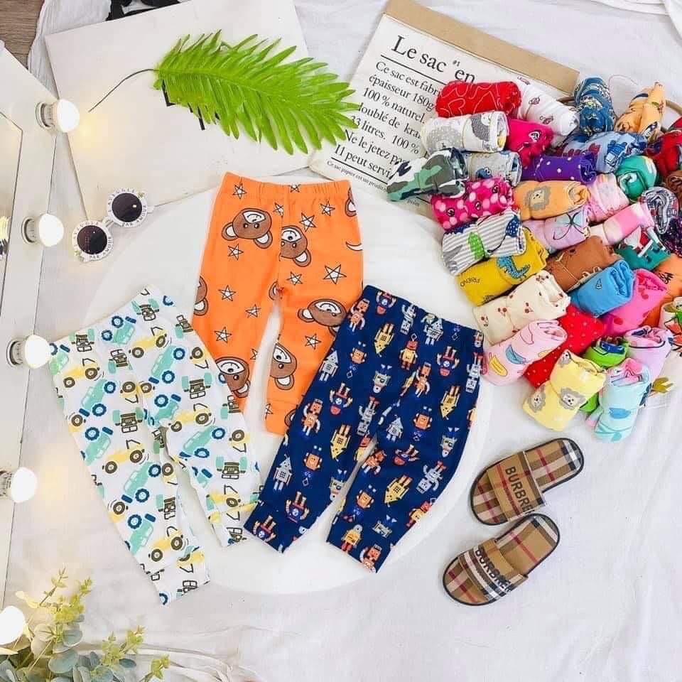 Quần dài cho bé trai và bé gái chất bozip K014