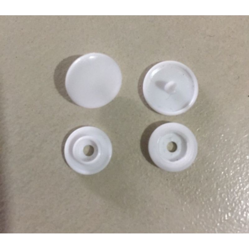 Combo 100 bộ cúc nhựa 4 thành phần, cúc nhựa bấm áo mưa