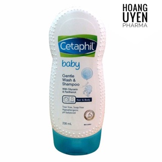 Sữa tắm gội toàn thân Cetaphil Baby Wash & Shampoo 230ml