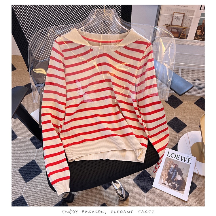 NRVP Áo Sweater Dài Tay Phong Cách Hàn Quốc Sành Điệu Dành Cho Nữ