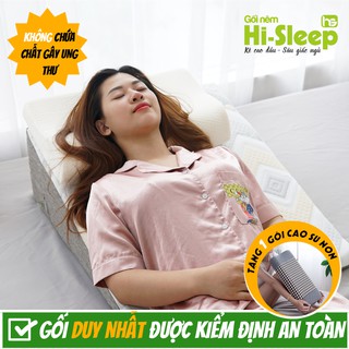 Gối Chống Trào Ngược Dạ Dày Người Lớn Hi-Sleep | FreeShip - Dùng Thử 30 Ngày Miễn Phí - Bảo Hàng 12 Tháng