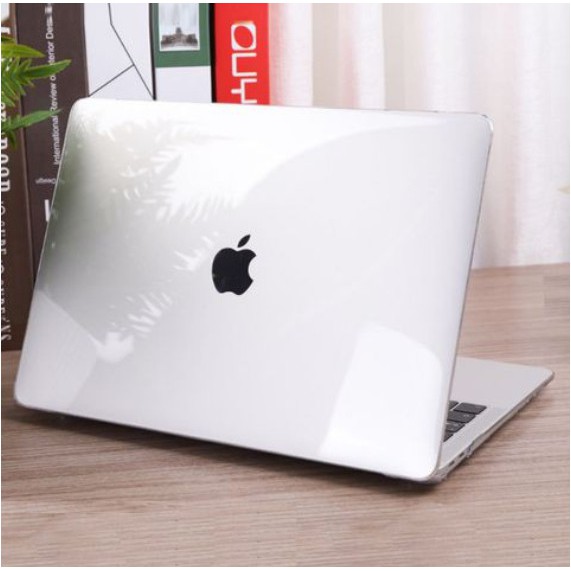 Ốp - Case Macbook Trong Suốt Kèm Phủ Phím ( Tặng Nút Chống Bụi + Kẹp Chống Gãy Sạc )