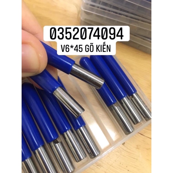 Dao đục tinh 1 me phi 6 gõ kiến dài 45-50-60-70-80