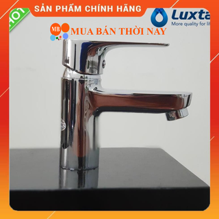 Vòi lavabo nóng lạnh luxta l1222x6 tặng 2 dây cấp, bh 5 năm