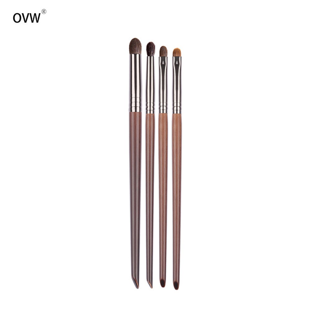 Bộ 4 cọ trang điểm OVW XQ14192023 hỗ trợ đánh bóng mắt