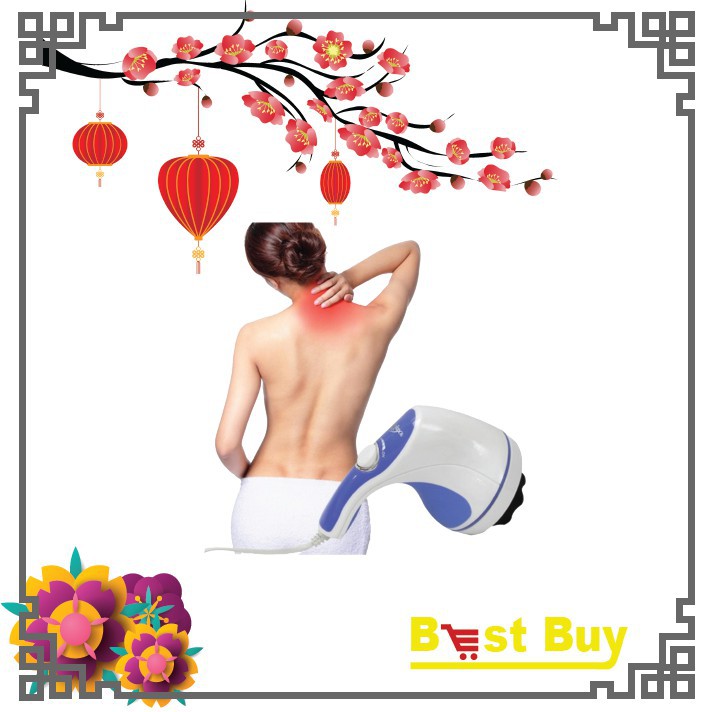 Máy massage trị liệu Relax and Spin Tone đánh tan mỡ bụng giải tỏa mệt mỏi squishyshop664