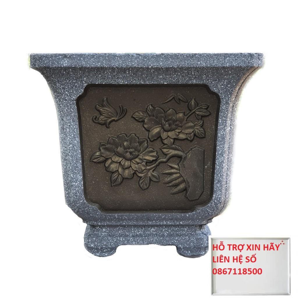 Khuôn Đúc Chậu Cảnh Abs Vuông 35 Cao 30 Cm Úp Đáy | Shopee Việt Nam
