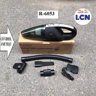 Máy Hút Bụi Mini R6053 💎FREESHIP💎 Máy Hút Bụi Cầm Tay Không Dây Hút Bụi Giường Ô Tô [Chuyên sỉ]