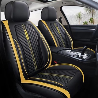 1 Vỏ Bọc Đệm Ghế Ngồi Xe Hơi Thể Thao Bằng Da PU Thoáng Khí