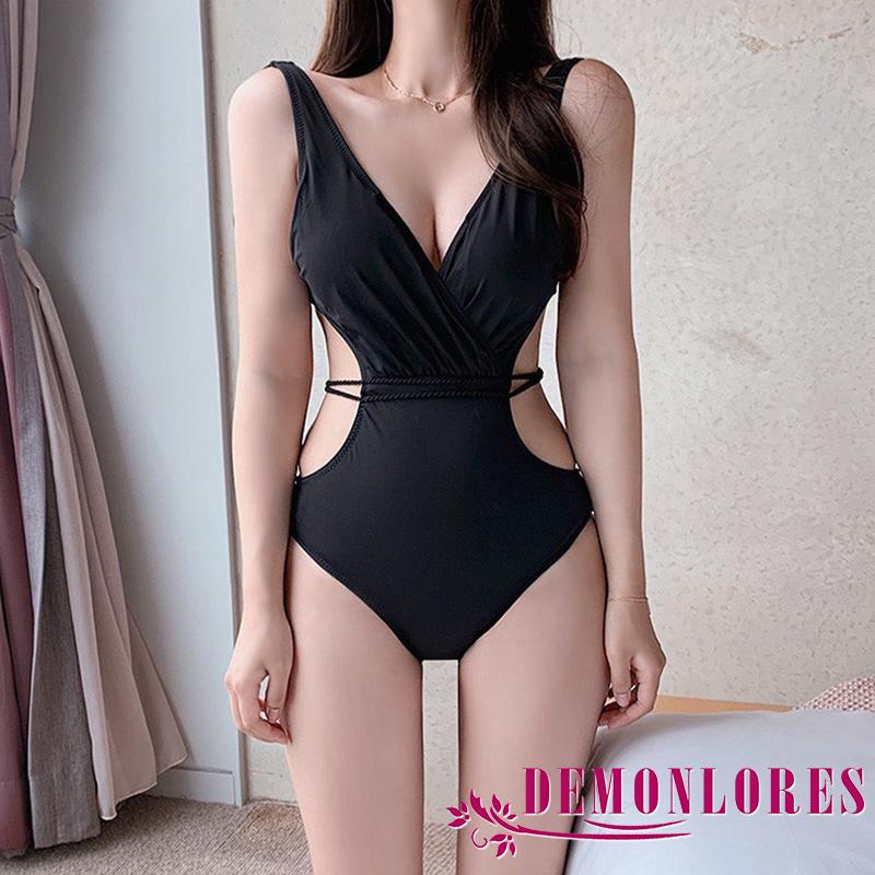 Đồ Bơi Một Mảnh Cổ V Quyến Rũ Cho Nữ | BigBuy360 - bigbuy360.vn