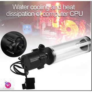 Pump bơm kèm bình chứa nước tản nhiệt cho Máy Tính
