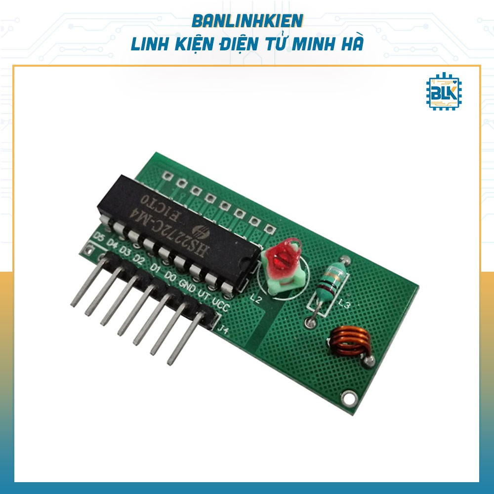 [Mô đun] Module Thu RF315 PT2272-T4 (Loại Cắm)