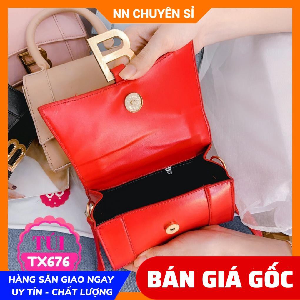 TÚI KHÓA B SANG CHẢNH (TX676) ⚡100% ẢNH THẬT⚡TÚI XÁCH GIÁ RẺ