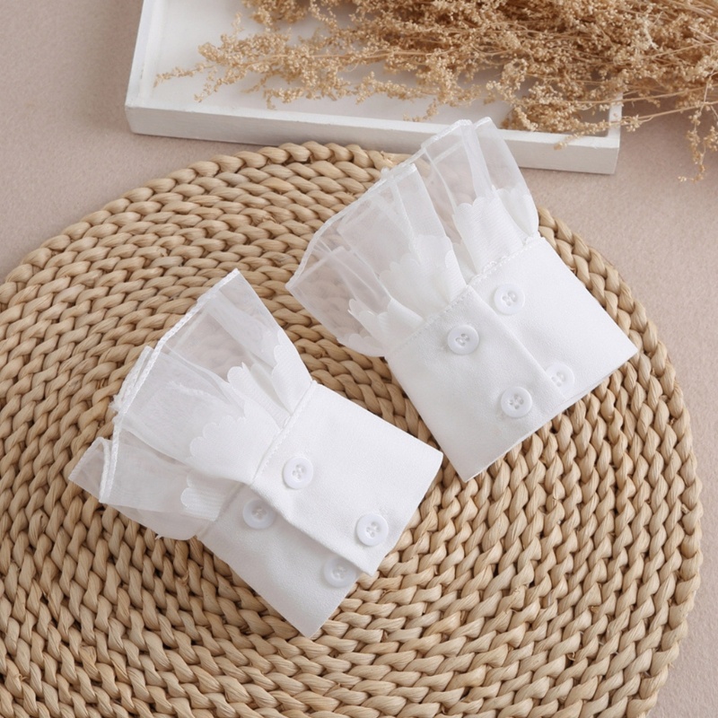 Vòng Tay Giả Xếp Ly Màu Sắc Xinh Xắn Có Thể Tháo Rời