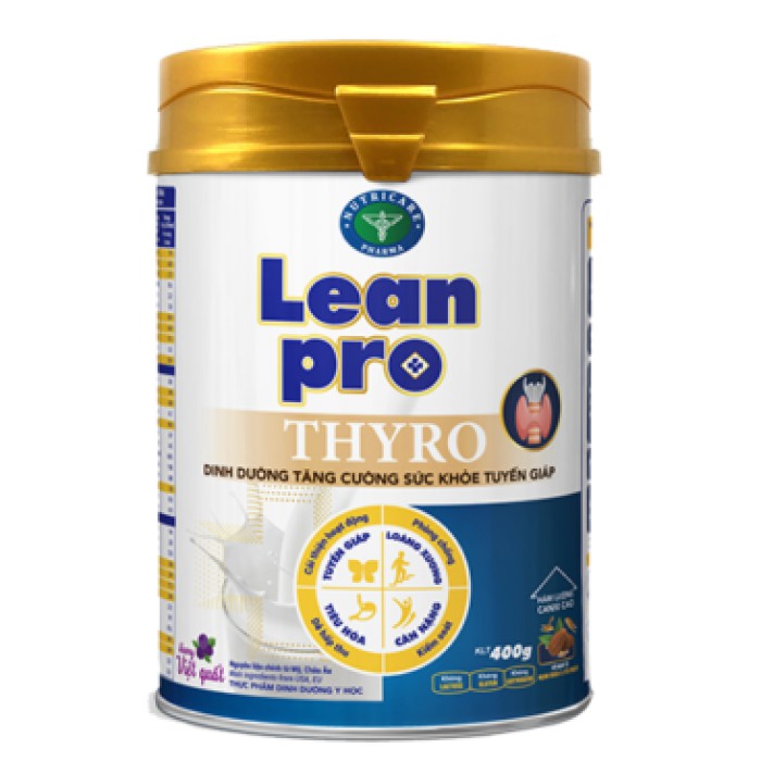 Sữa Lean Pro Thyro  400gr (Dinh Dưỡng Tăng Cường Sức Khỏe Tuyến Giáp)