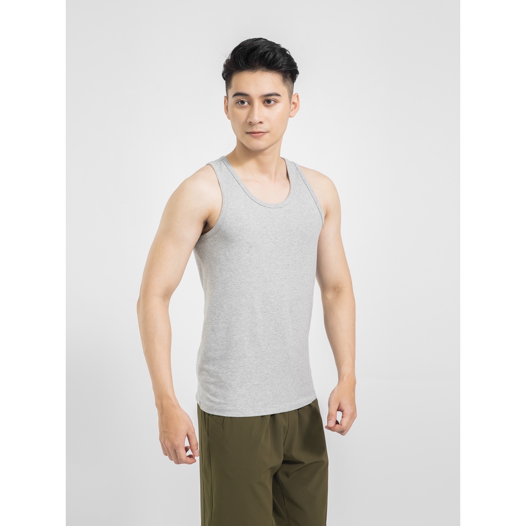 Áo ba lỗ, tank top nam ARISTINO thiết kế cơ bản, khỏe khoắn, chất cotton cao cấp, thoải mái - ATTR06